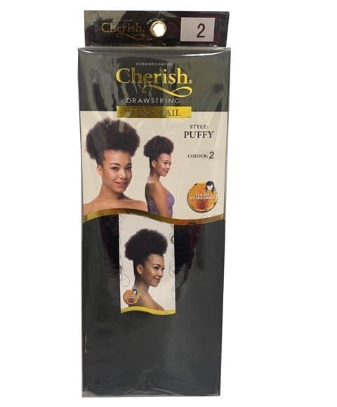CHERISH DRAWSTRING PONYTAIL PUFFY