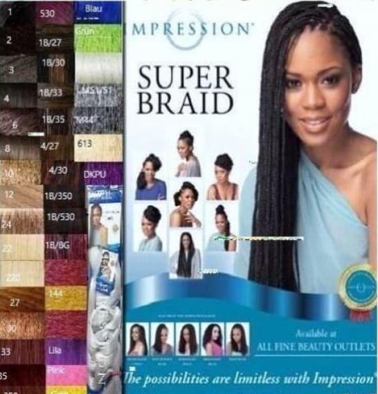 IMPRESSIONS SUPER BRAID BULK