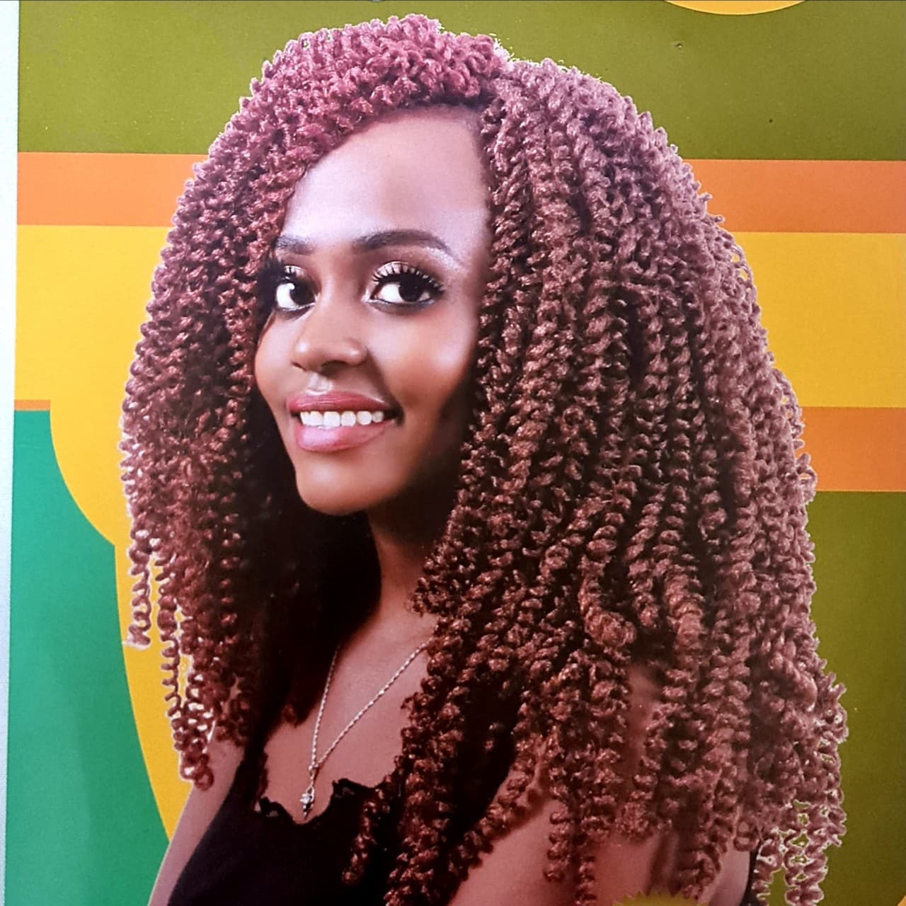Kali Curlz – Crochet, Screw curl, 4 bundles, 10″ 2