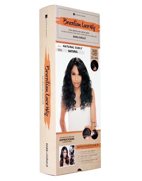 SENSATIONNEL WIG NATURAL CURLY 3