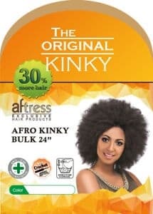 AFTRESS AFRO KINKY BULK 24" 3