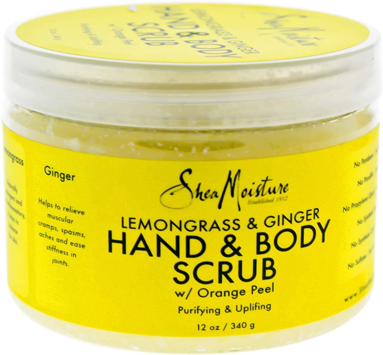 Shea Moisture   Lemongrass & Ginger Hand & Body Scrub