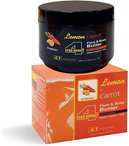 4 Ever Bright Lemon + Carrot Face & Body Butter 13.52oz/400ml