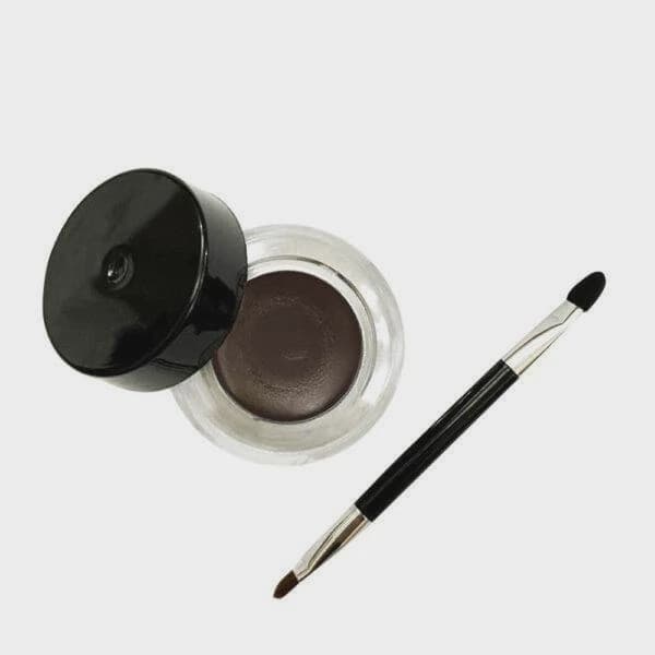 Beauty Forever Gel Eyeliner 2 Brushes IN 1 Define + Smudge Intense Line Black 2