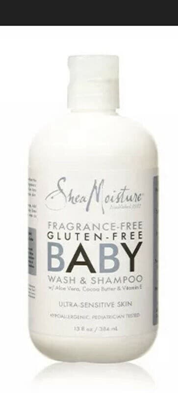 Shea Moisture   Fragrance-Free Gluten-Free Baby Wash & Shampoo