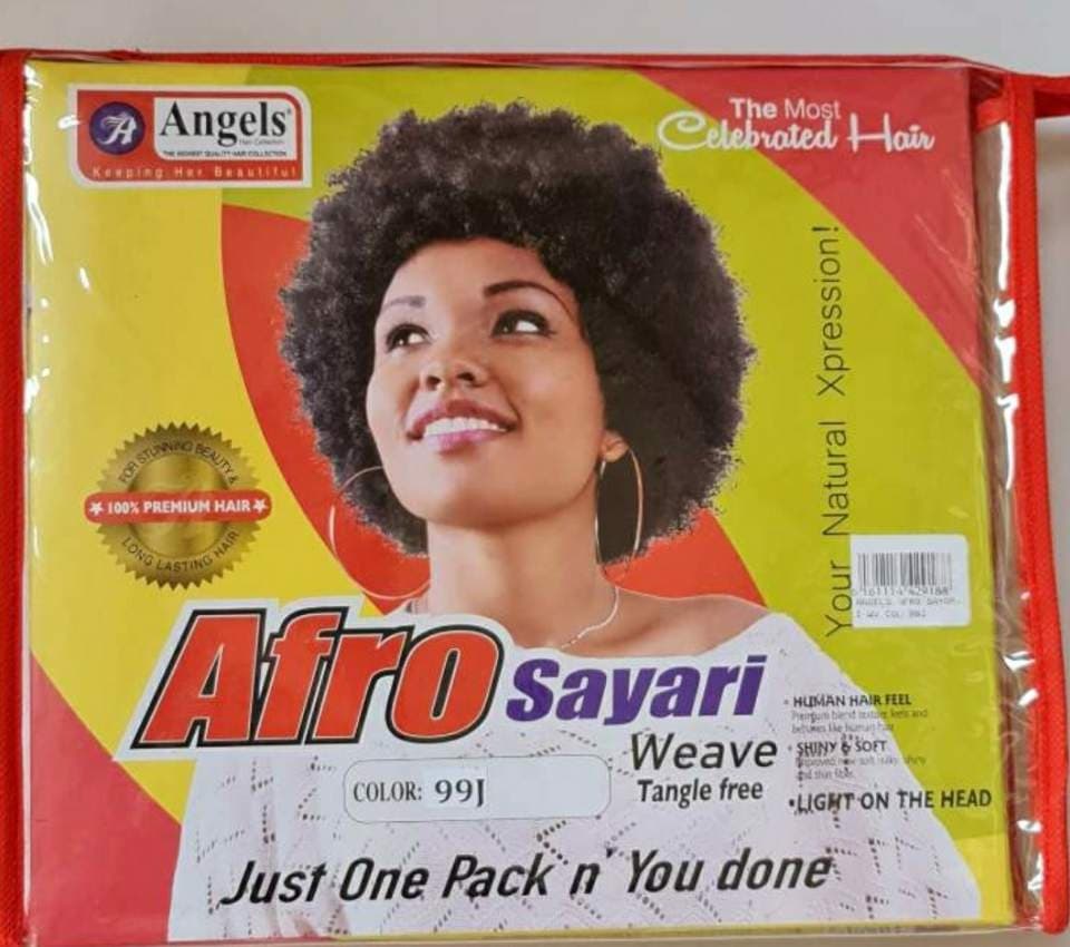 Afro Sayari – 3″, 120g, 3 bundles, Short curls 2