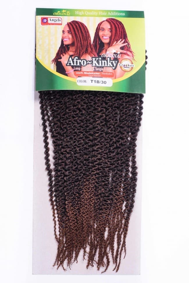 Afro Kinky, Crochet, 11″ 3