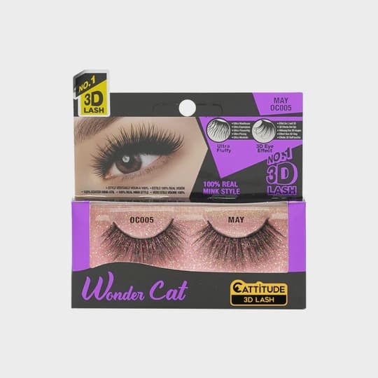 Ebin New York Faux Mink Wonder Cat eyelash 4