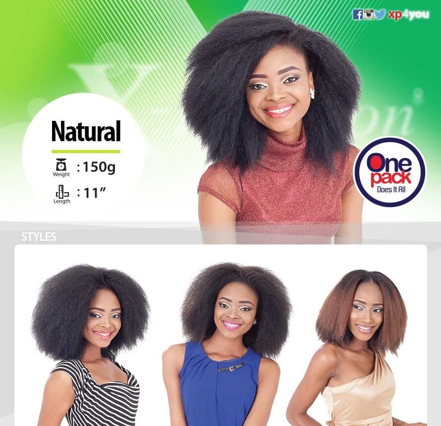 X-PRESSION COLLECTION NATURAL
