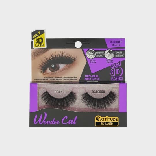 Ebin New York Faux Mink Wonder Cat eyelash 7