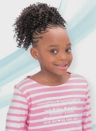 MODEL MODEL Glance Kids Drawstring Ponytail Cork Screw
