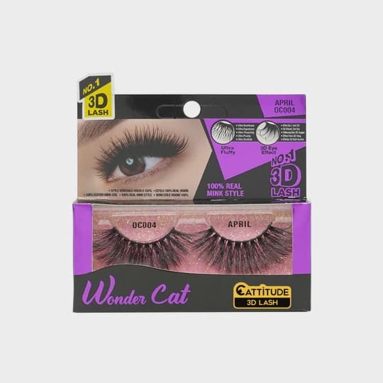 Ebin New York Faux Mink Wonder Cat eyelash 3