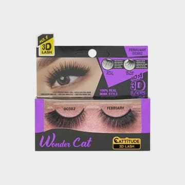 Ebin New York Faux Mink Wonder Cat eyelash 2