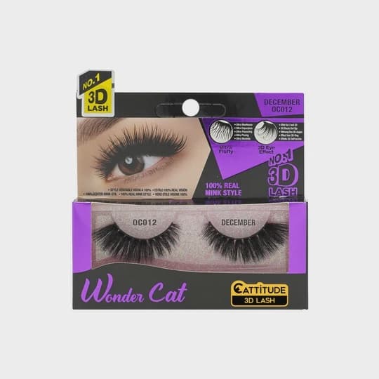 Ebin New York Faux Mink Wonder Cat eyelash 8