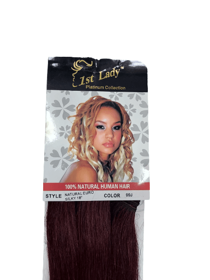 1st LADY NATURAL EURO SILKY WVG 18" 2