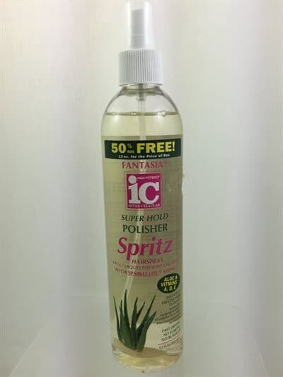 Fantasia IC   Super Hold Polisher Spritz Hairspray - Aleo Vitamin B Complex