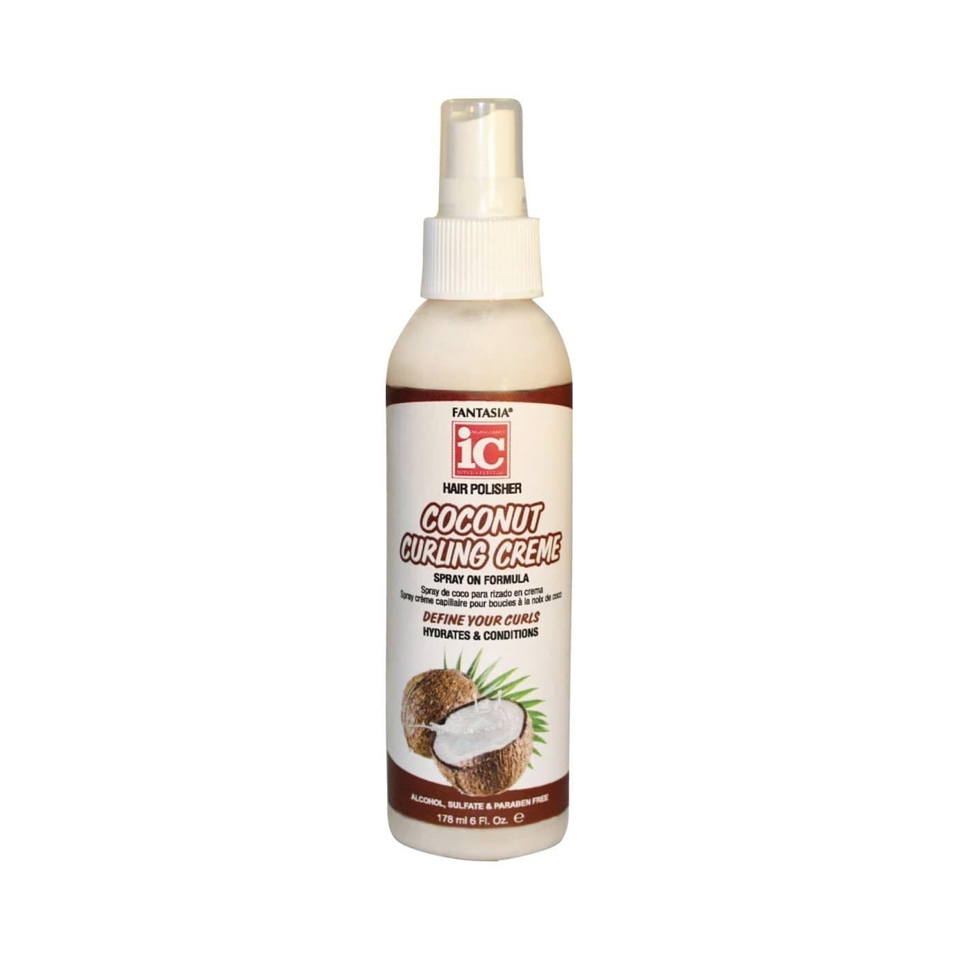Fantasia IC Hair Polisher Coconut Curling Creme