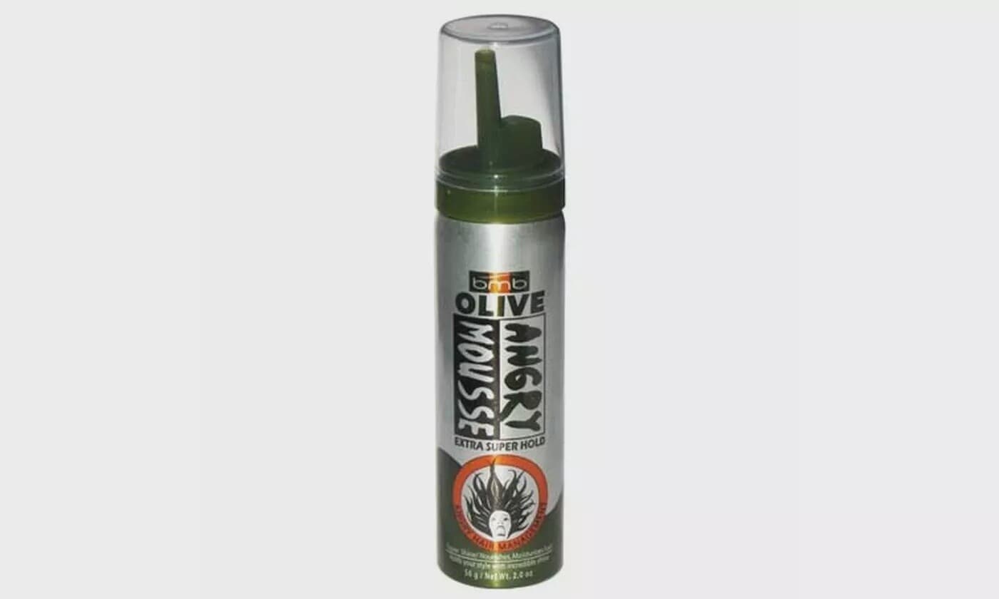 BMB olive angry mousse extra strong hold