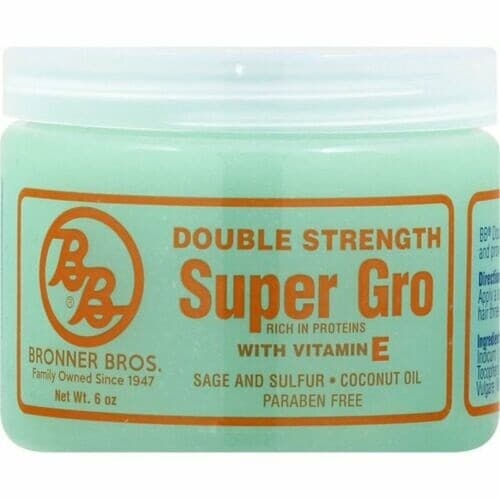 Bronner Bros Double Strength Super Gro Rich in Proteins with Vitamin E