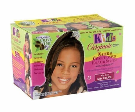 Organics By Africa's Best Natural Conditioning Relaxer System No-Lye Kids Coarse