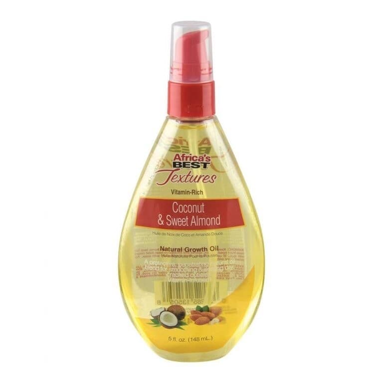 Africa's Best Textures Coconut & Sweet Almond Natural growth Oil/5oz