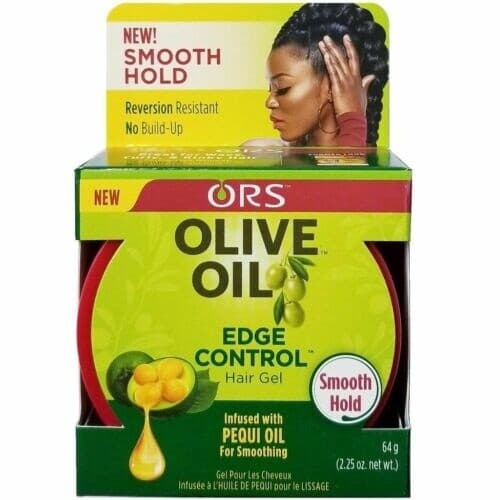 ORS Olive Oil Edge Control Hair Gel Infused with Pequi Oil For Smoothing