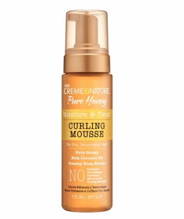 Creme Of Nature Pure Honey Moisture & Twist Curling Mousse 207ML
