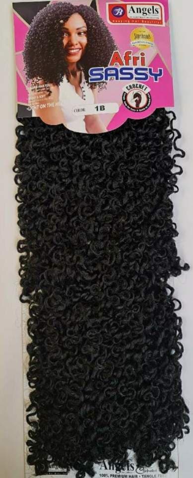 Afri Sassy – Crochet, Curly, 250g, 10″ 2