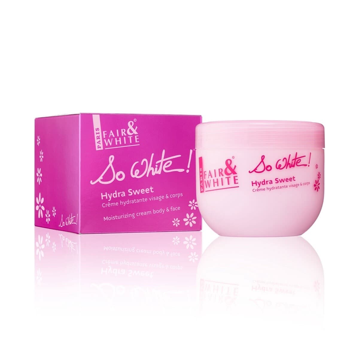 Fair And White  So white! Hydra Sweet Moisturizing Cream Body & Face