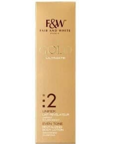 Fair And White Gold Ultimate 2 Unifier Even Tone Revitalizing Body Lotion Brightening Clarifying/500ml