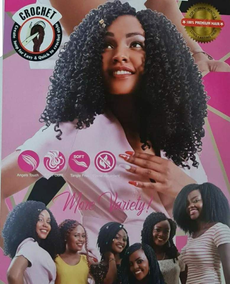Afri Sassy – Crochet, Curly, 250g, 10″ 3