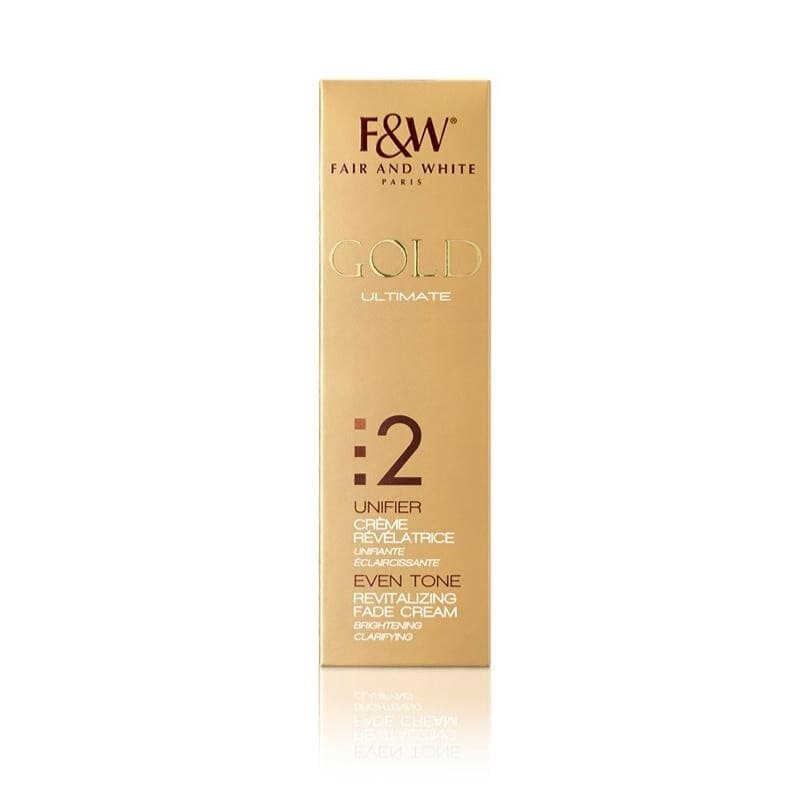Fair And White Gold Ultimate 2 Even Tone Revitalizing Fade Cream Brightening Clarifying
