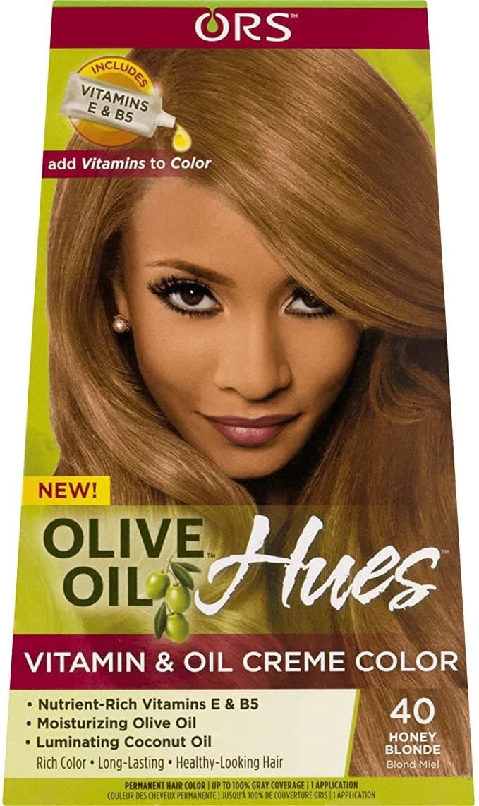 ORS Olive Oil Hues Vitamin & Oil Creme Color- 40 Honey Blonde