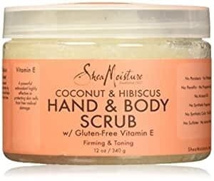 Shea Moisture Coconut & Hibiscus Hand & Body Scrub/340g