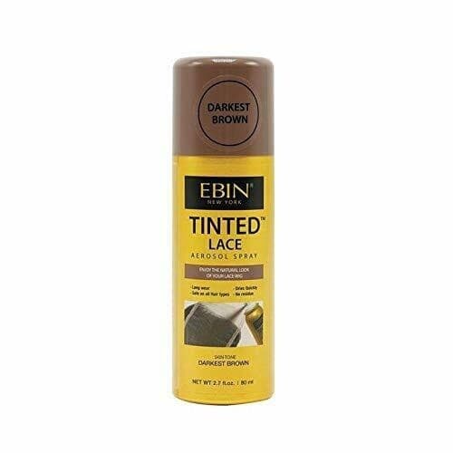 Ebin New York Tinted Lace Aerosol Spray - Darkest Brown
