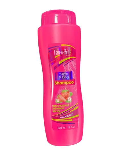 Fair & Brite Strawberry Thick & Long Shampoo