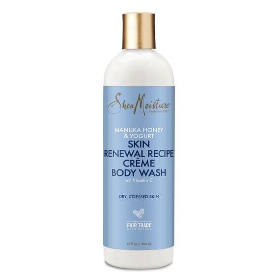Shea Moisture  Manuka Honey & Yogurt  Skin Renewal Recipe Crème Body Wash w/  Vitamin C
