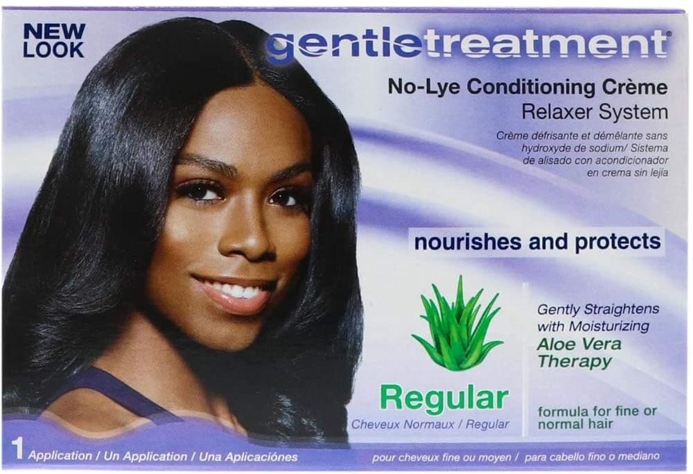 Gentletreatment No-Lye Conditioning CrÃ¨me Relaxer System - Regular