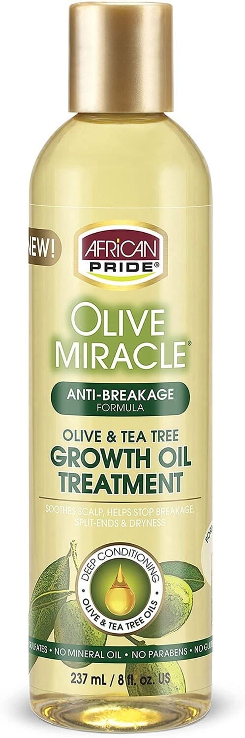 Olive Miracle  Olive & Tea Tree Growth Oil Treatment