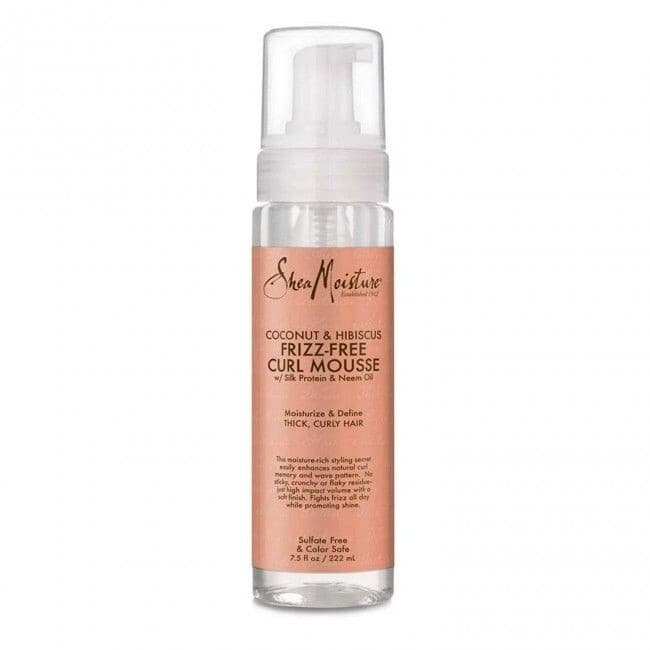 Shea Moisture  Coconut & Hibiscus Frizz-Free Curl Mousse