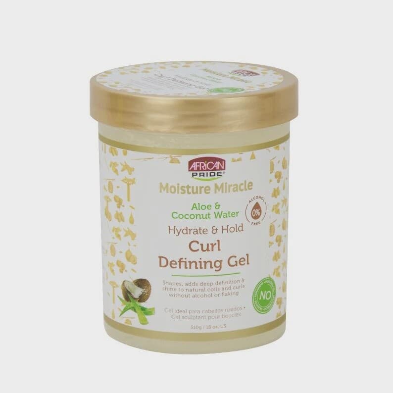 Moisture Miracle Aleo Vera Gel & Coconut Water Curl Defining Gel