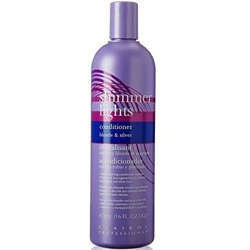 Clairol Professional  Shimmer Lights  Conditioner Blonde & Silver 16oz/473ml