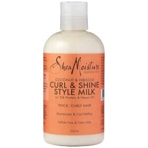 Shea Moisture  Coconut & Hibiscus Curl & Shine Style Milk