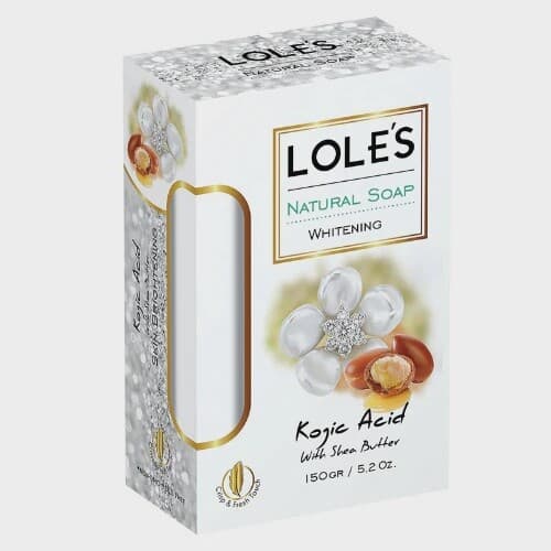 Lole's Natural Soap Lightening Kogic Acid with Shea Bitter