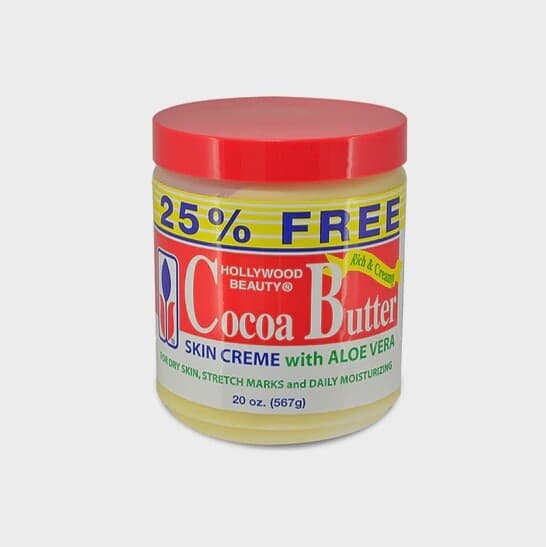 Hollywood Beauty Cocoa Butter  Skin Crème with Aloe Vera - 25% free
