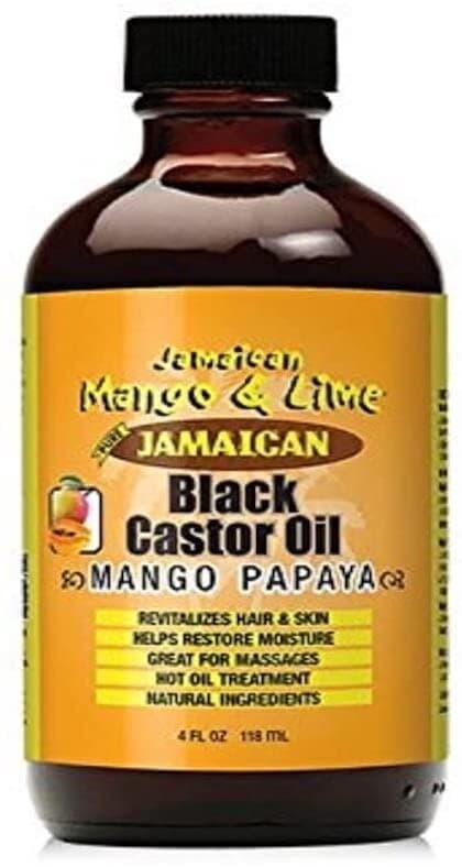Jamaican Mango & Lime Pure Jamaican Black Castor Oil Mango Papaya