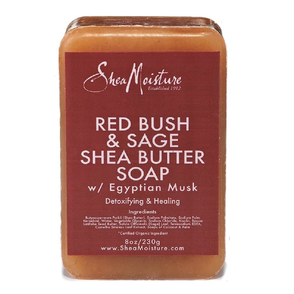 Shea Moisture Organic Red Bush & Sage Shea Butter Soap