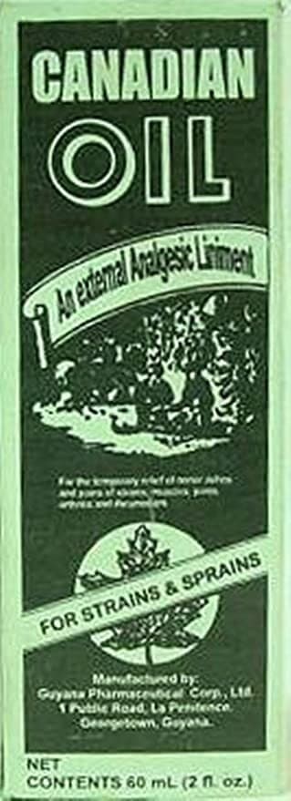 Canadian Oil An External Analgesic Liniment