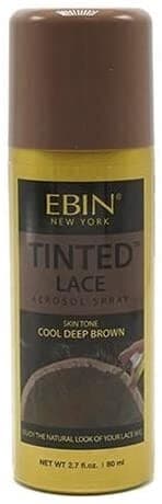 Ebin New York Tinted Lace Aerosol Spray - Cool Deep Brown