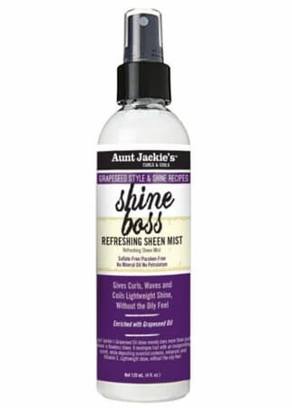 Grapeseed Style & Shine Recipes shine boss Refreshing Sheen Mist